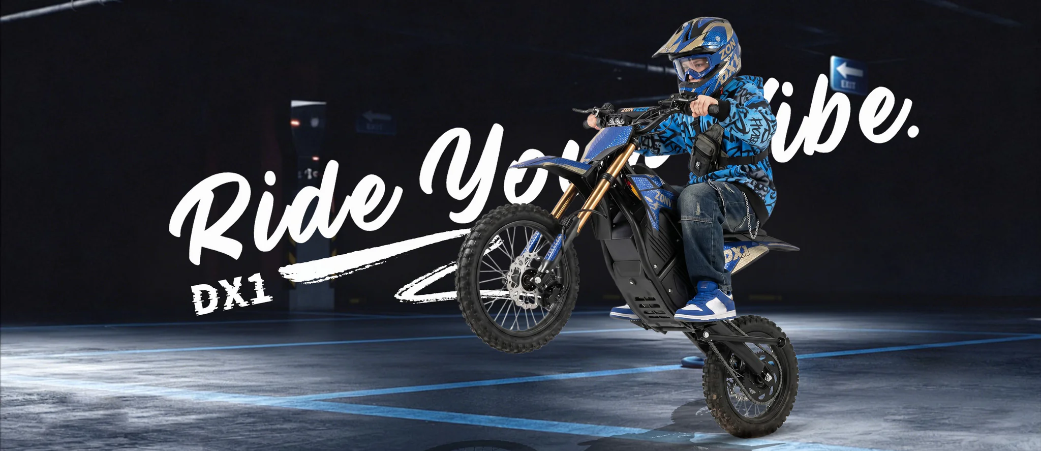 Zonveer DX1 Electric Mini Dirt Bike Slider