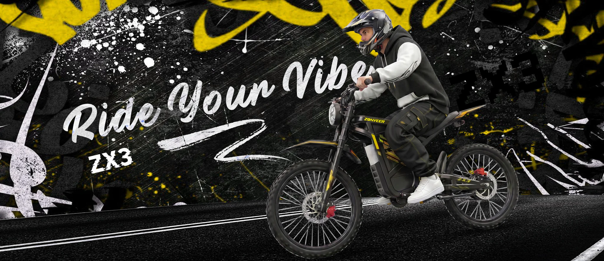 Zonveer ZX3 Electric Dirt Bike Slider